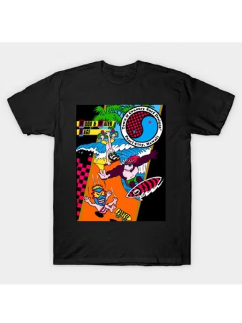 Town And Country Surf Vintage Logo Graphic Unisex T-Shirt
